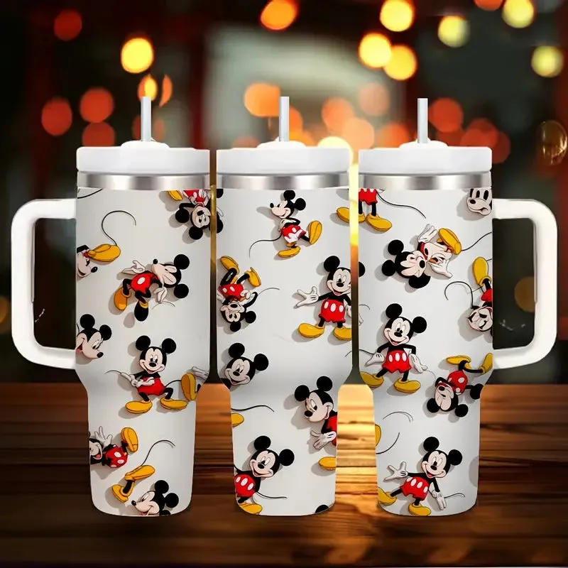 40Oz Mickey Mouse Characters Insulated Tumbler