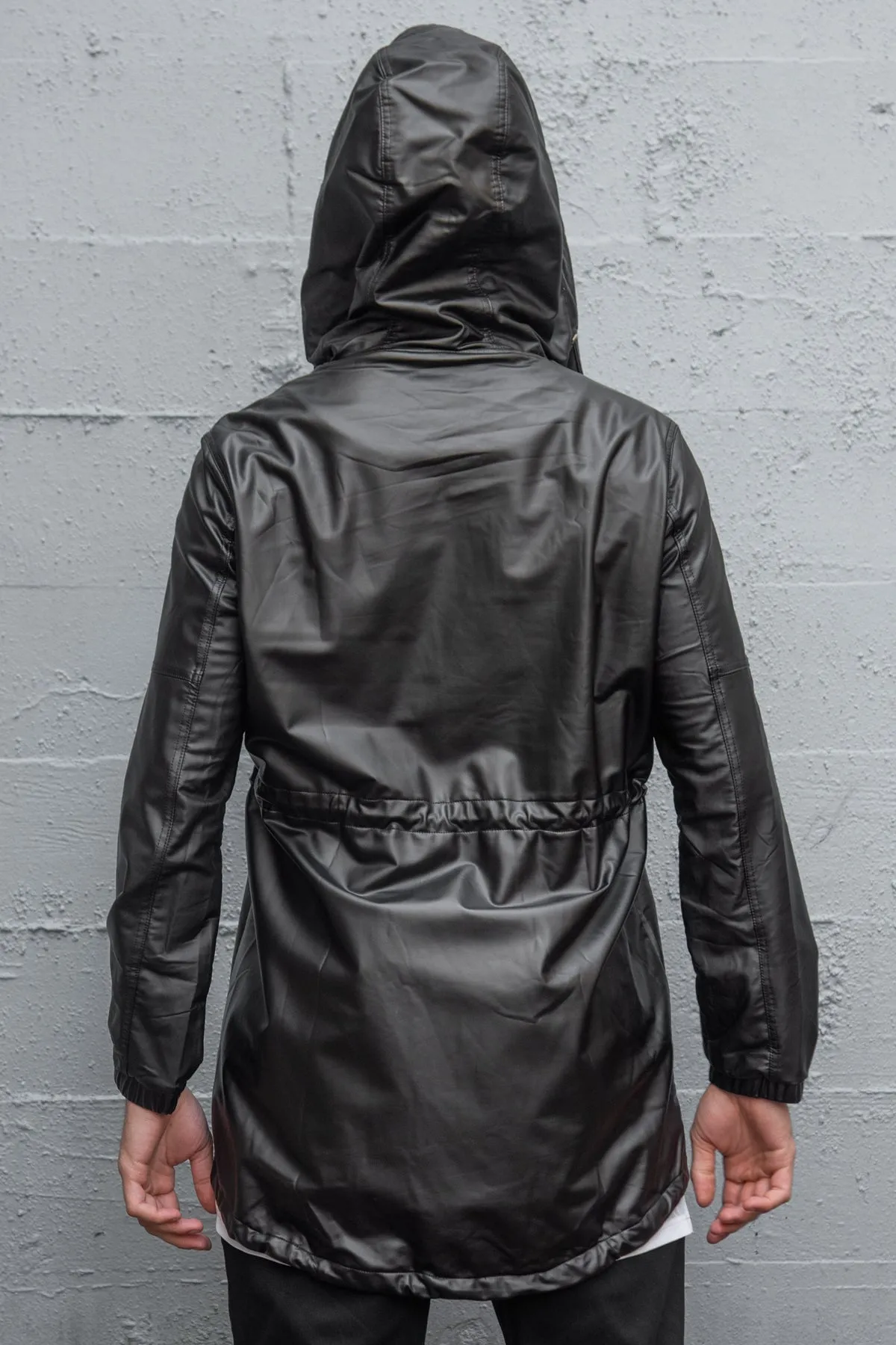 5D x Stellar Dust Dark Matter Parka - faux leather