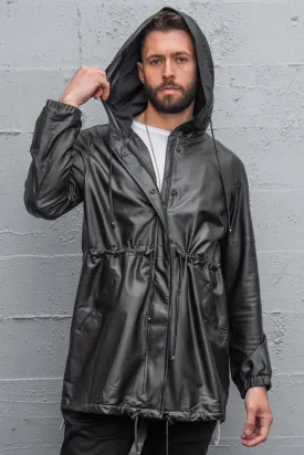 5D x Stellar Dust Dark Matter Parka - faux leather