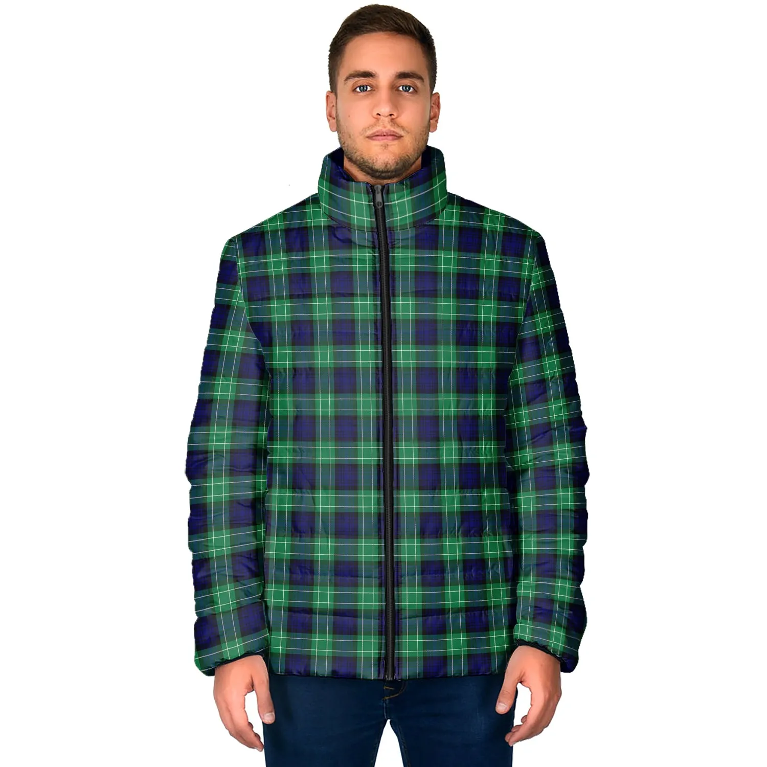 Abercrombie Tartan Padded Jacket