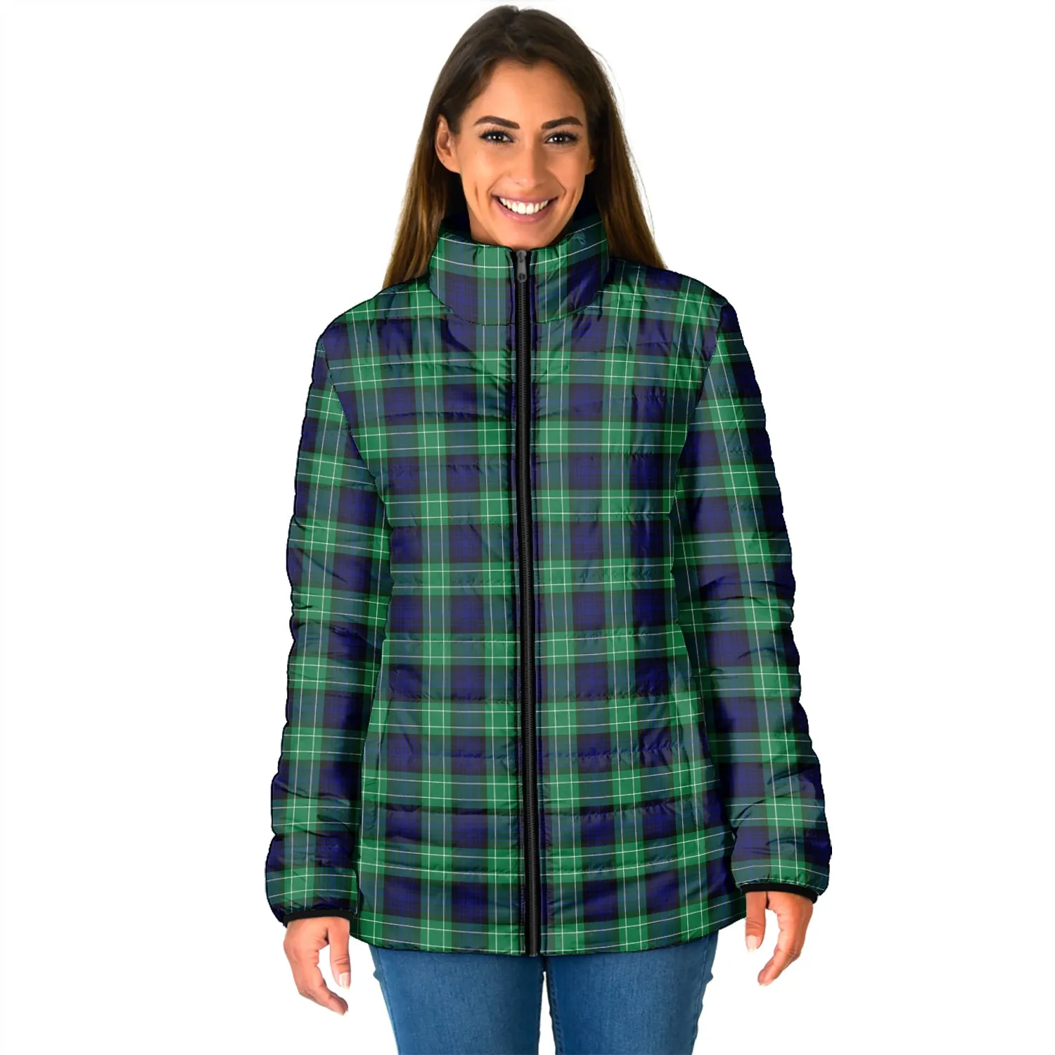 Abercrombie Tartan Padded Jacket