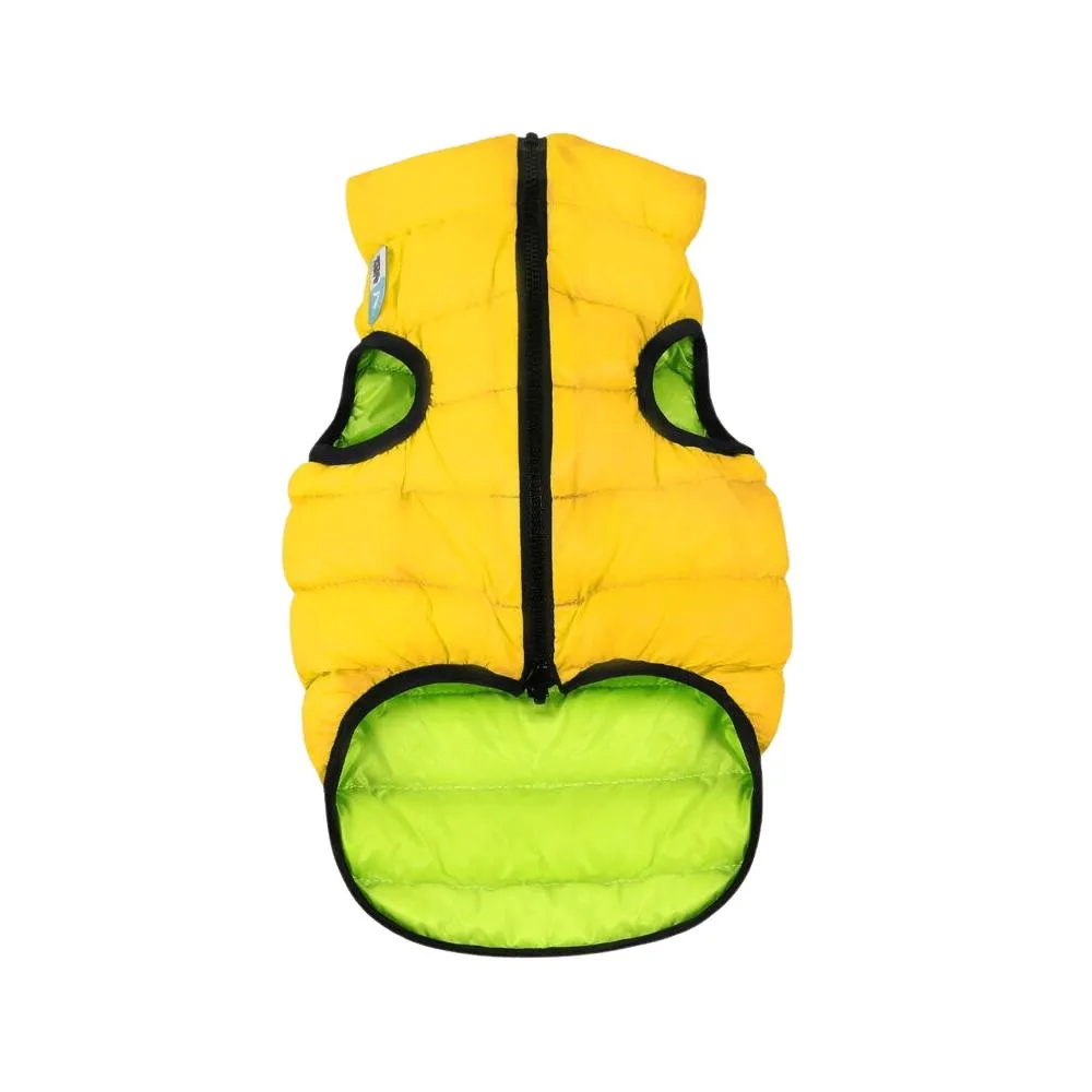 Airy Vest Dog Jacket Light Green & Yellow