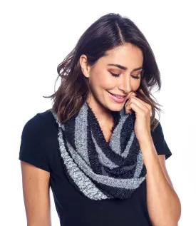 Alpaca Infinity Scarf - Boucle - Charcoal