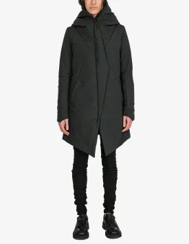 Asymmetric Hooded Parka