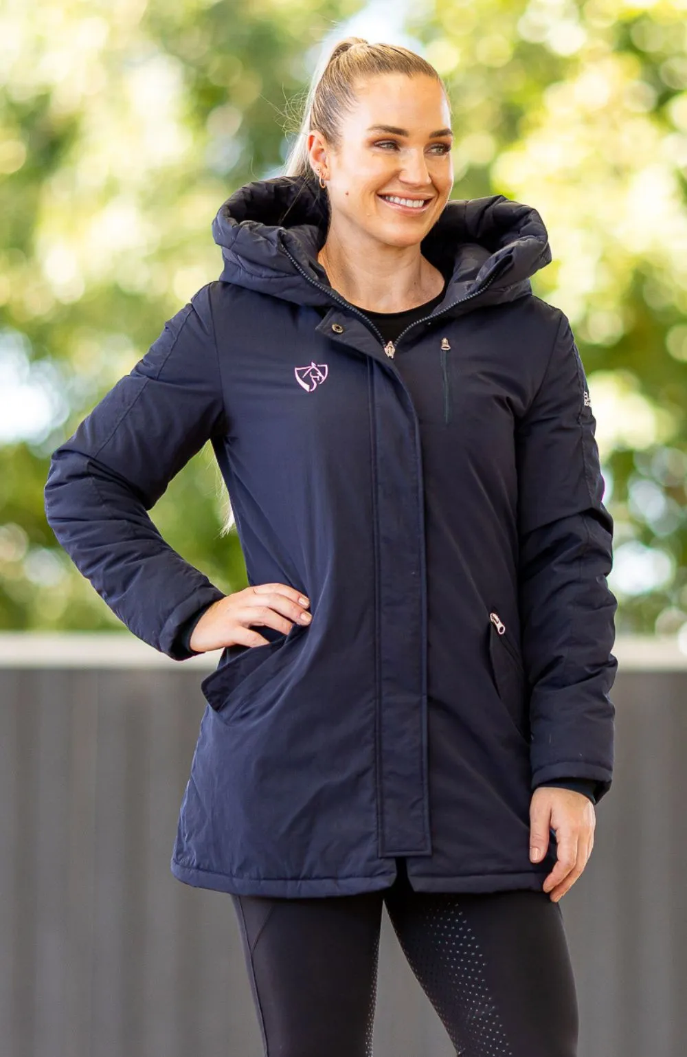 BARE Winter Series - Charlotte Waterproof Jacket - Navy