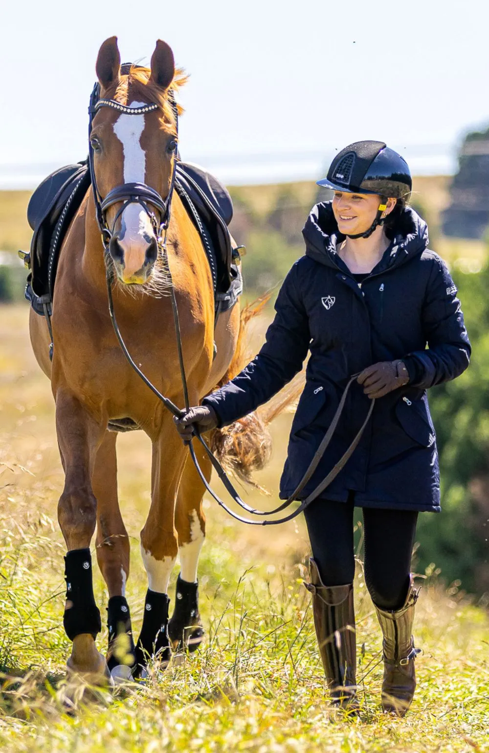 BARE Winter Series - Charlotte Waterproof Jacket - Navy