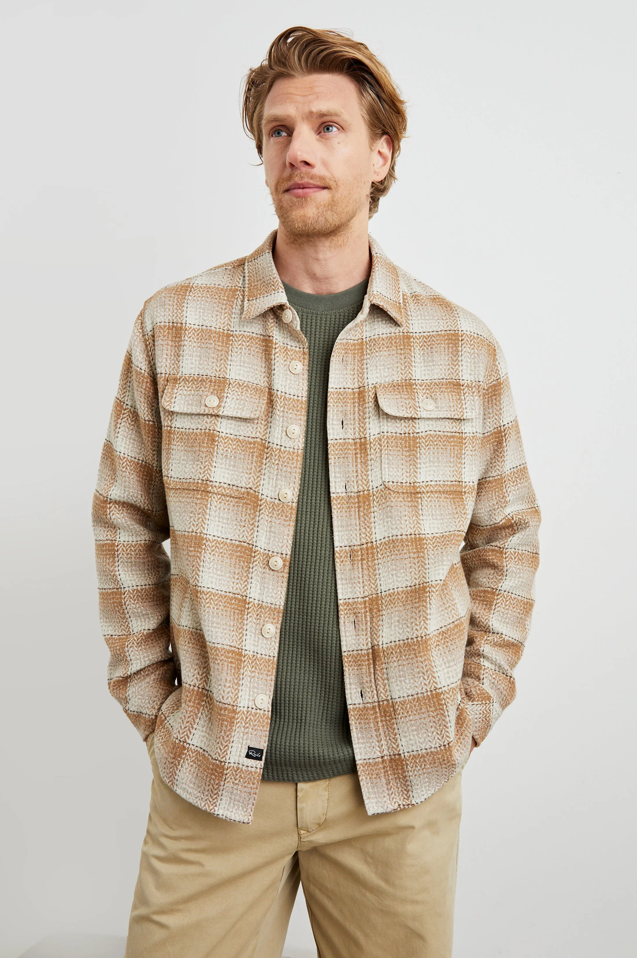 BERKSHIRE SHIRT JACKET - SIENNA SUNSET