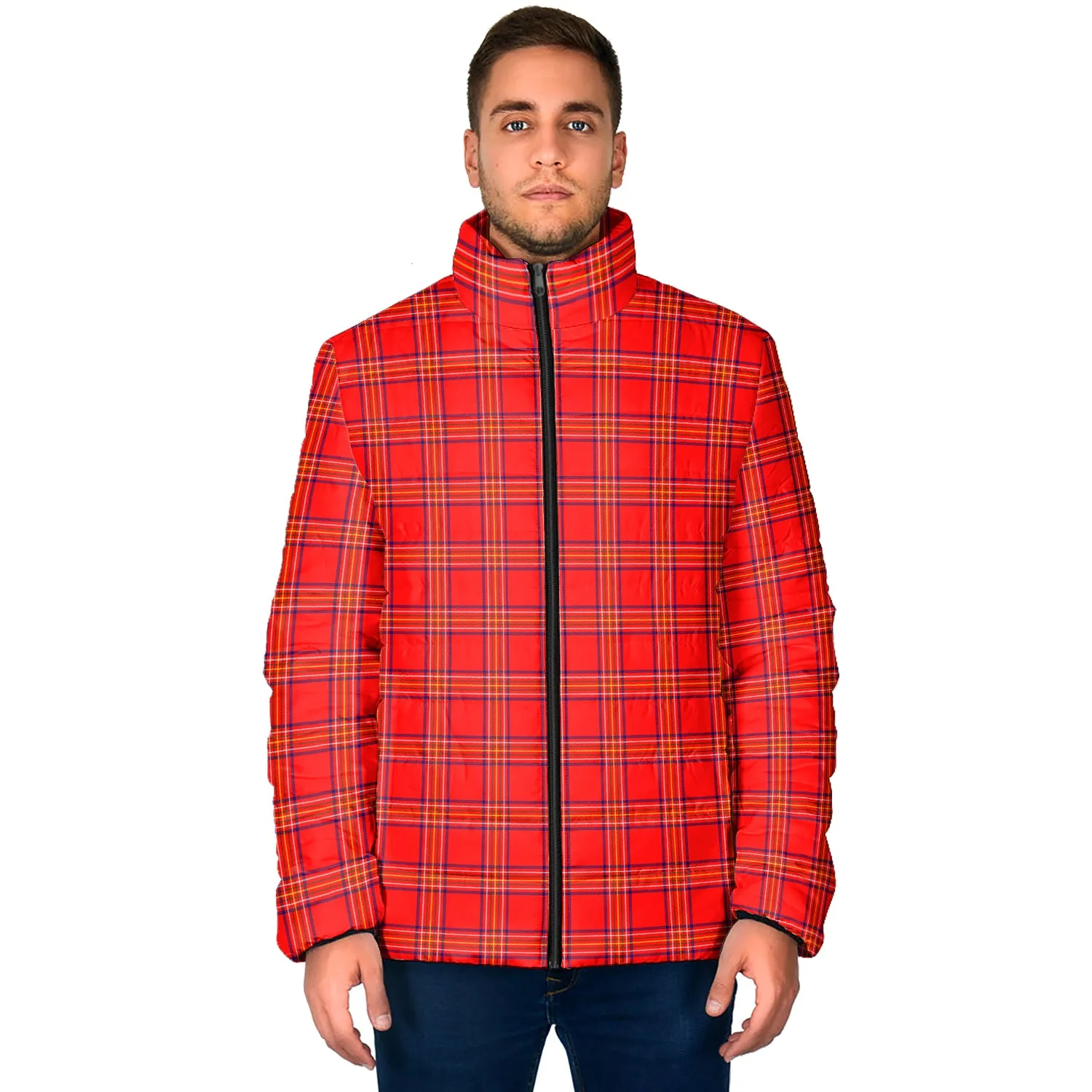 Burnett Modern Tartan Padded Jacket