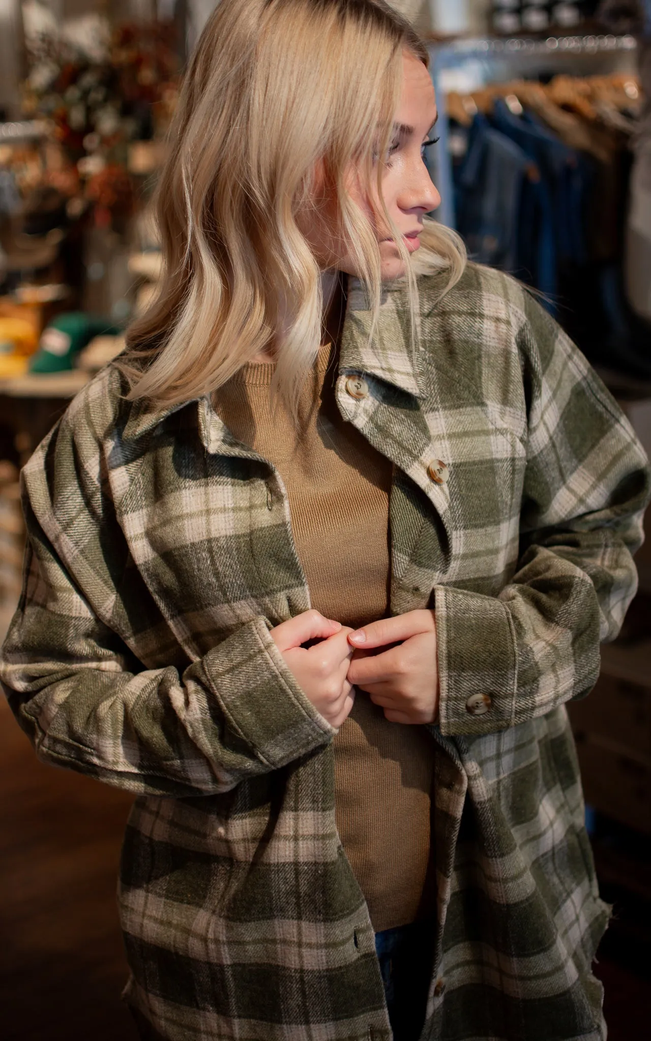 Charlie Woods Flannel Jacket