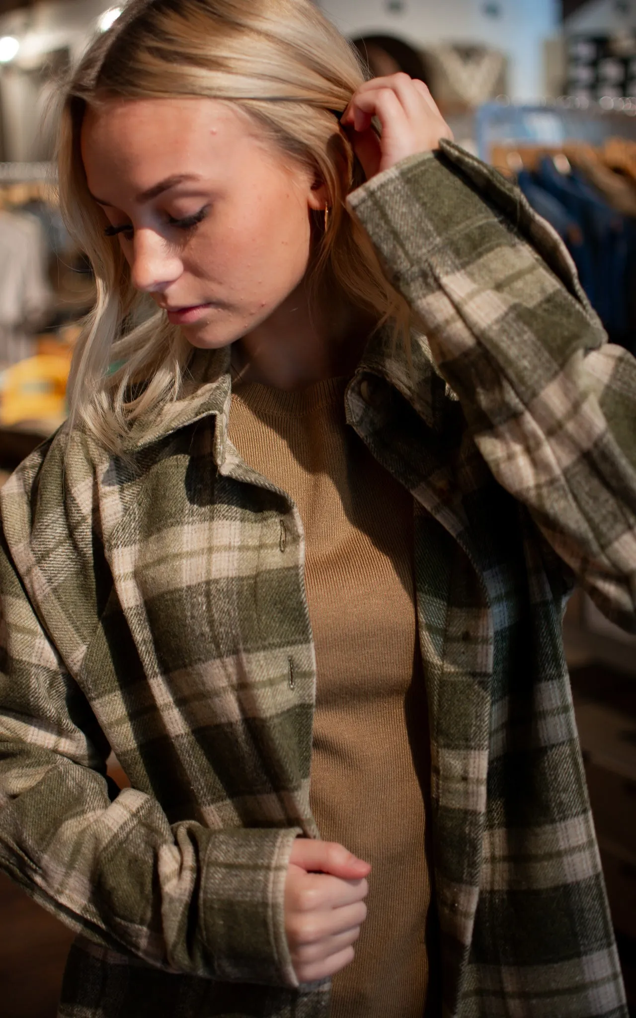 Charlie Woods Flannel Jacket