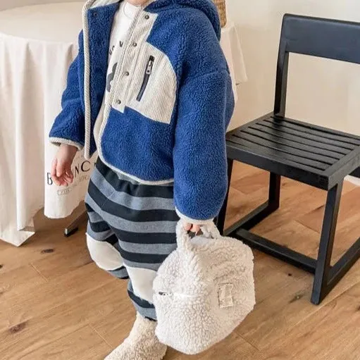 Children's Hooded Sherpa Coat