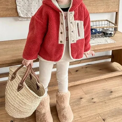 Children's Hooded Sherpa Coat