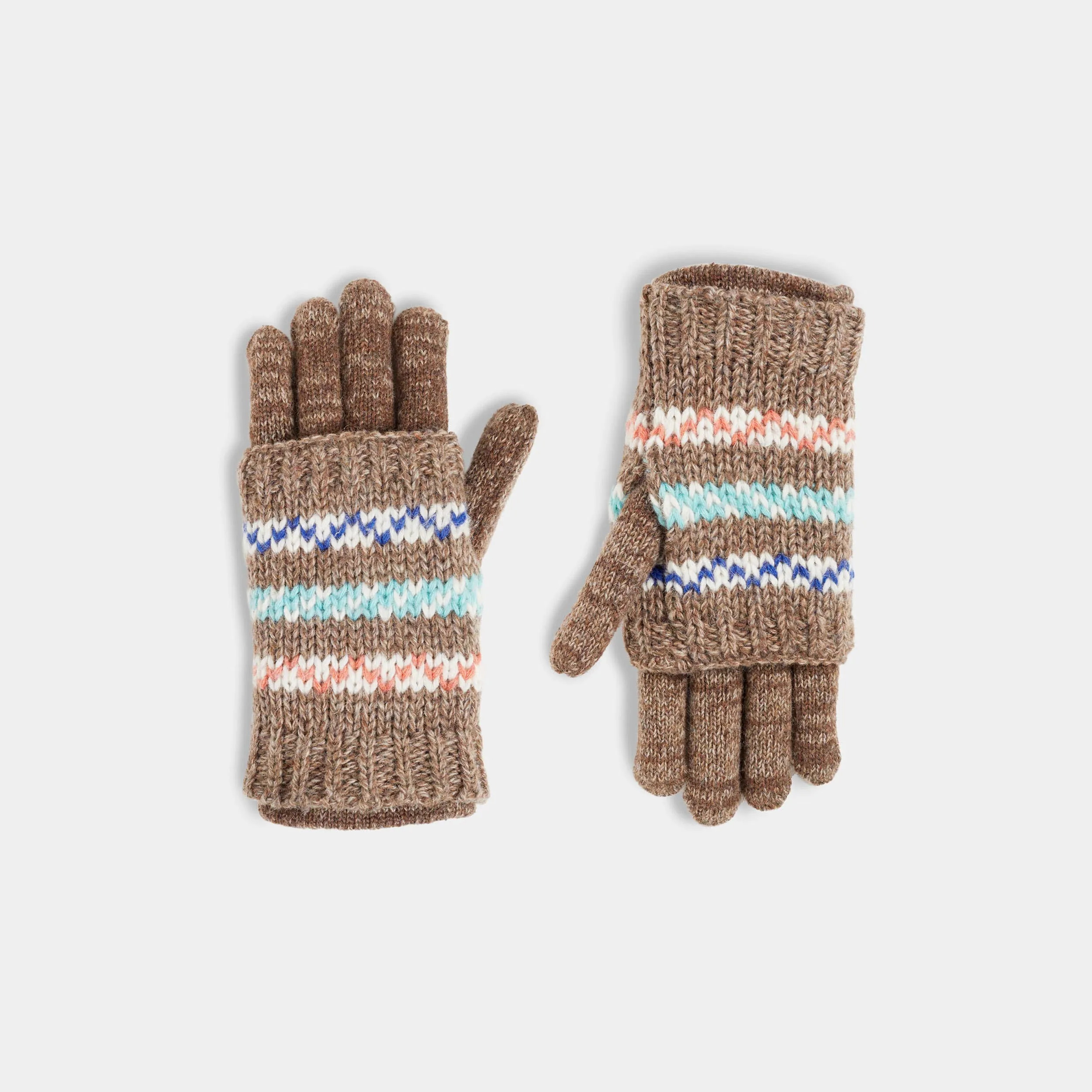 COCO   CARMEN - Stripe Convertible Gloves