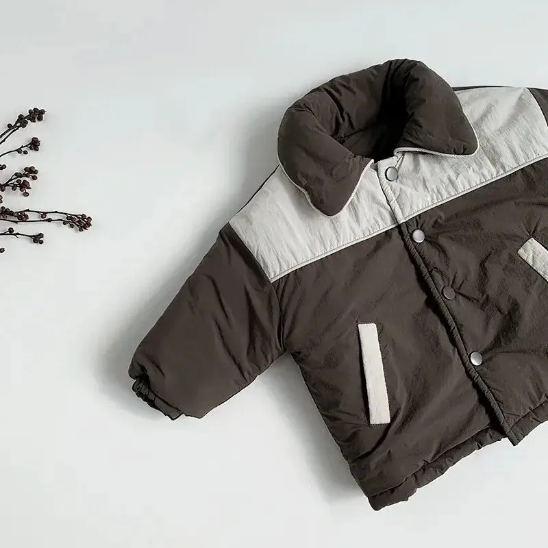 Color-Block Winter Jacket