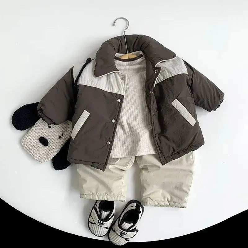 Color-Block Winter Jacket