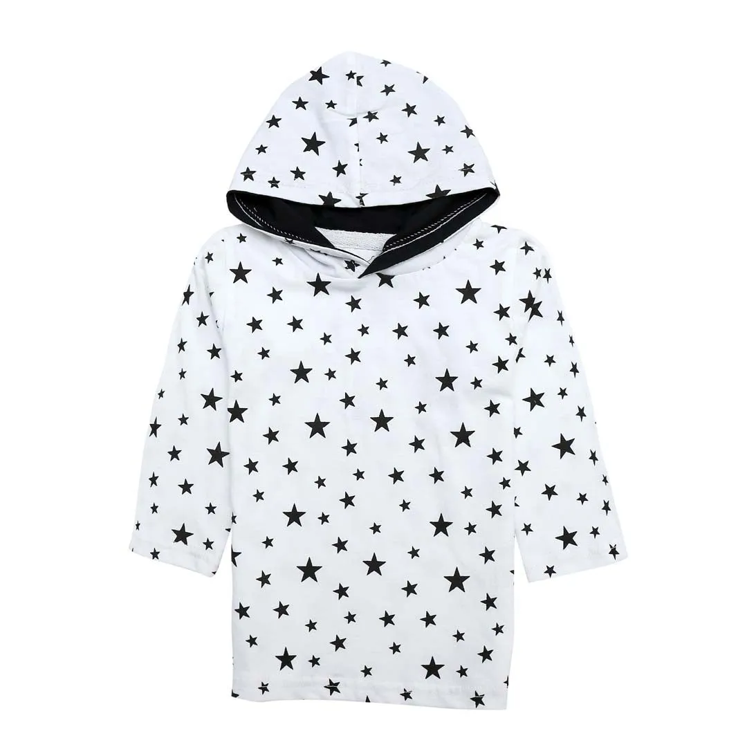 Cosmic hooded T-shirt