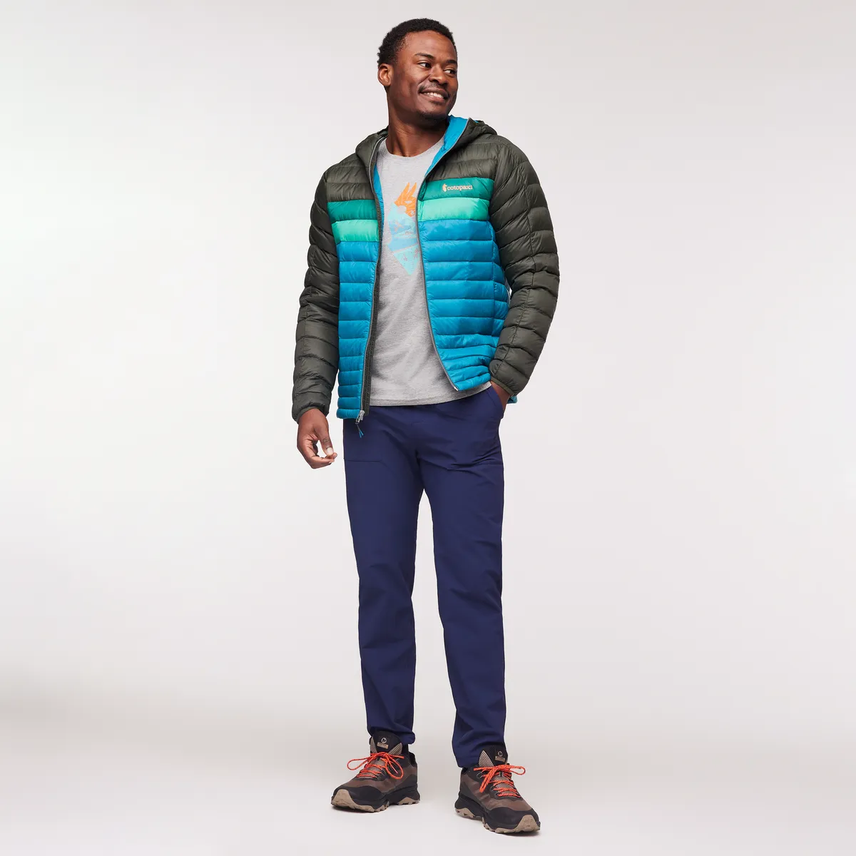 Fuego Hooded Down Jacket - Men's