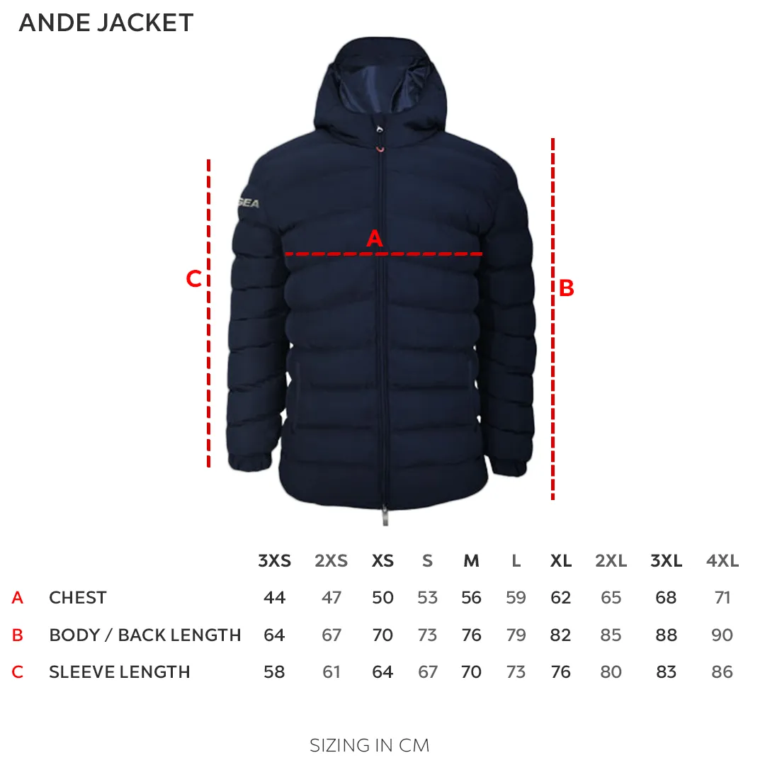 Hills Football Ande Jacket Navy