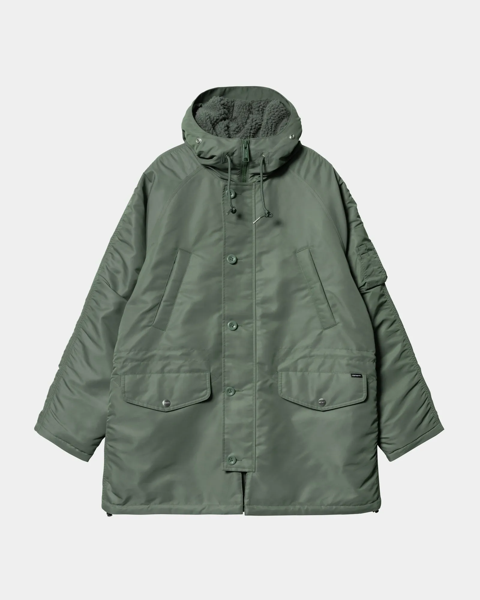 Hooded Olten Parka | Duck Green