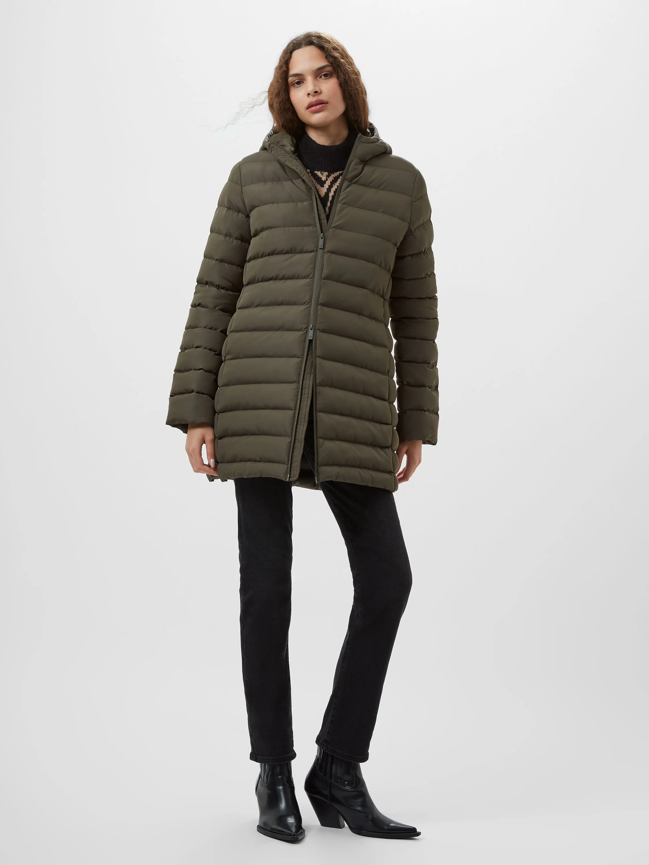 Hooded Puffer Coat