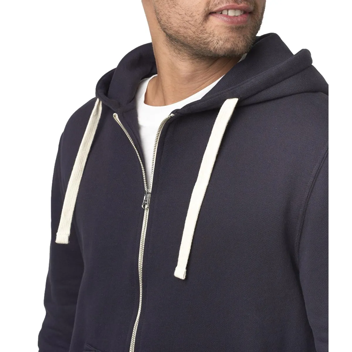 Hooded Zip Jacket 11oz/sq.yd Charcoal