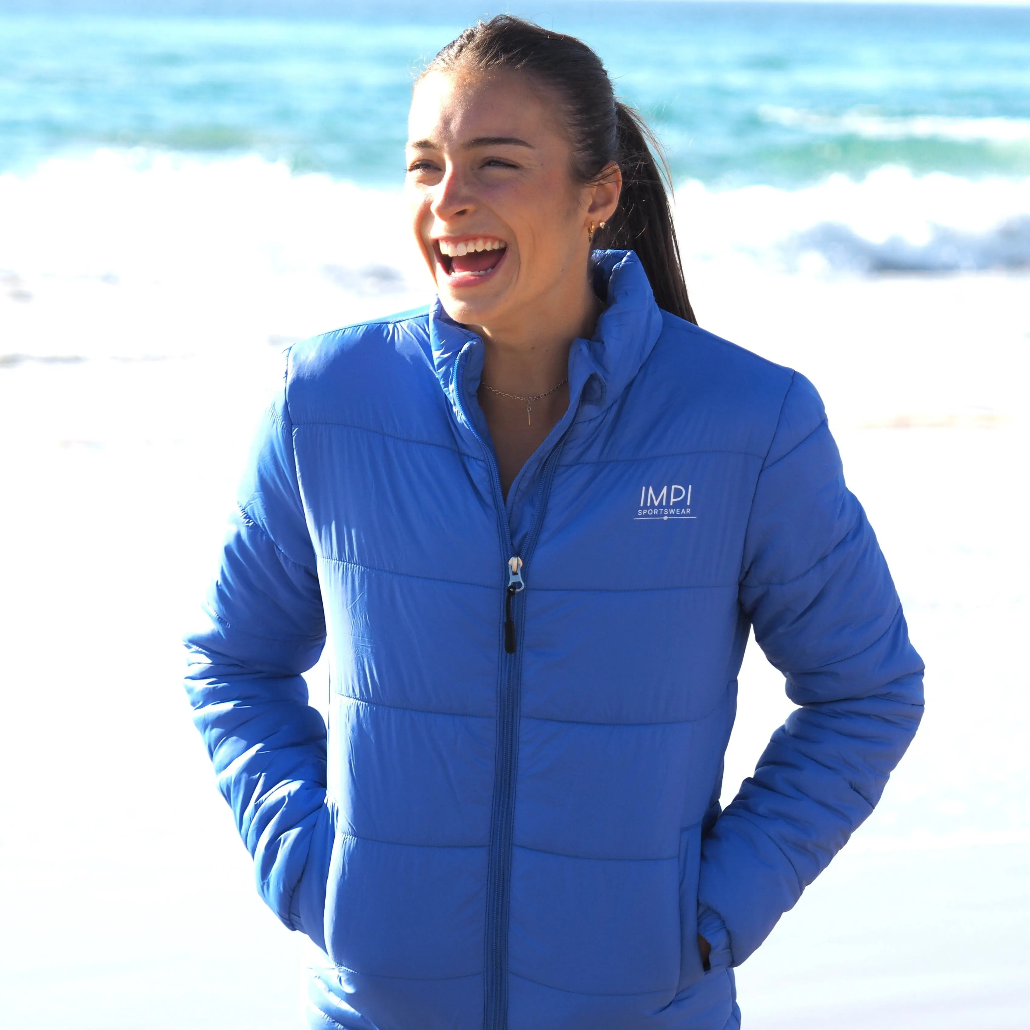 IMPI Puffer Jacket - Blue