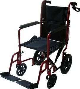 Lightweight Economy Aluminium Transit Wheelchair