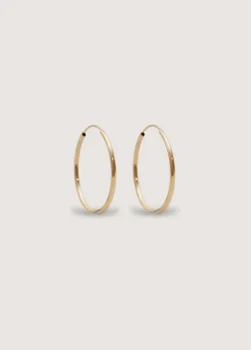 Lightweight Hoop Earrings Large