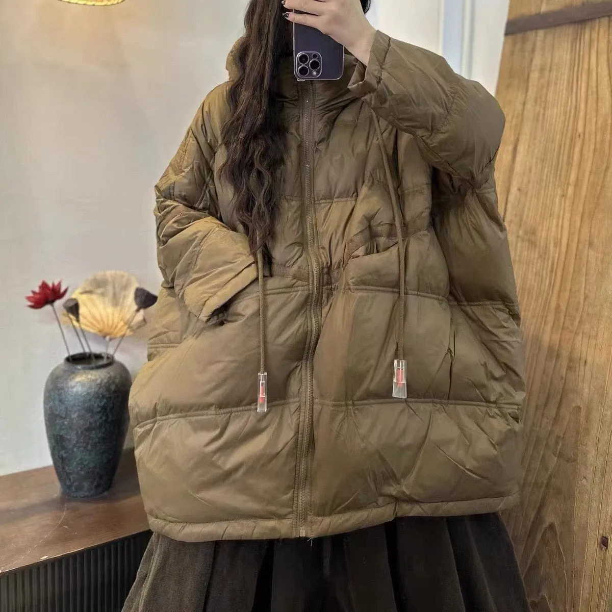 Loose Winter Down coat