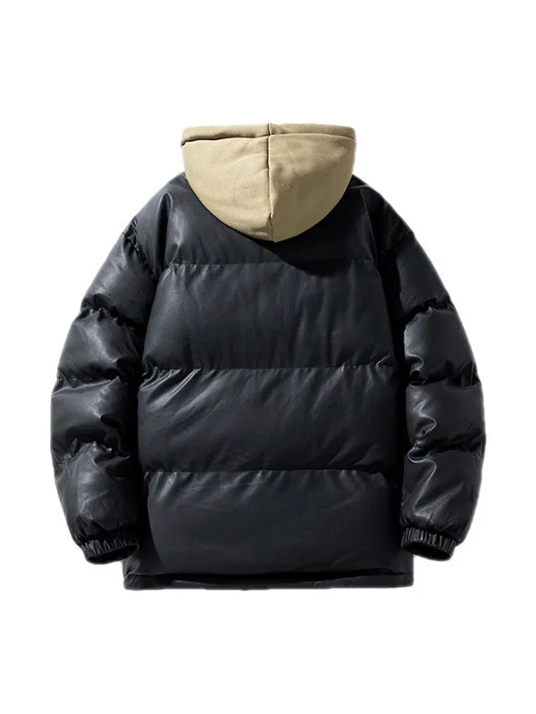 Men's Hooded Thick Down Jacket Coat