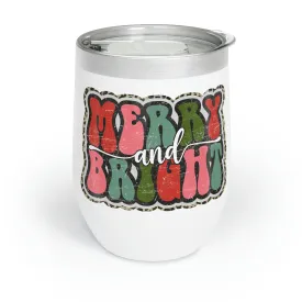 Merry & Bright Leopard Chill Wine Tumbler