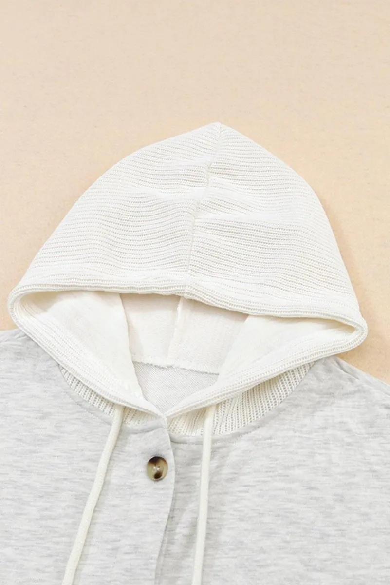 Molly Knitted Hooded Jacket