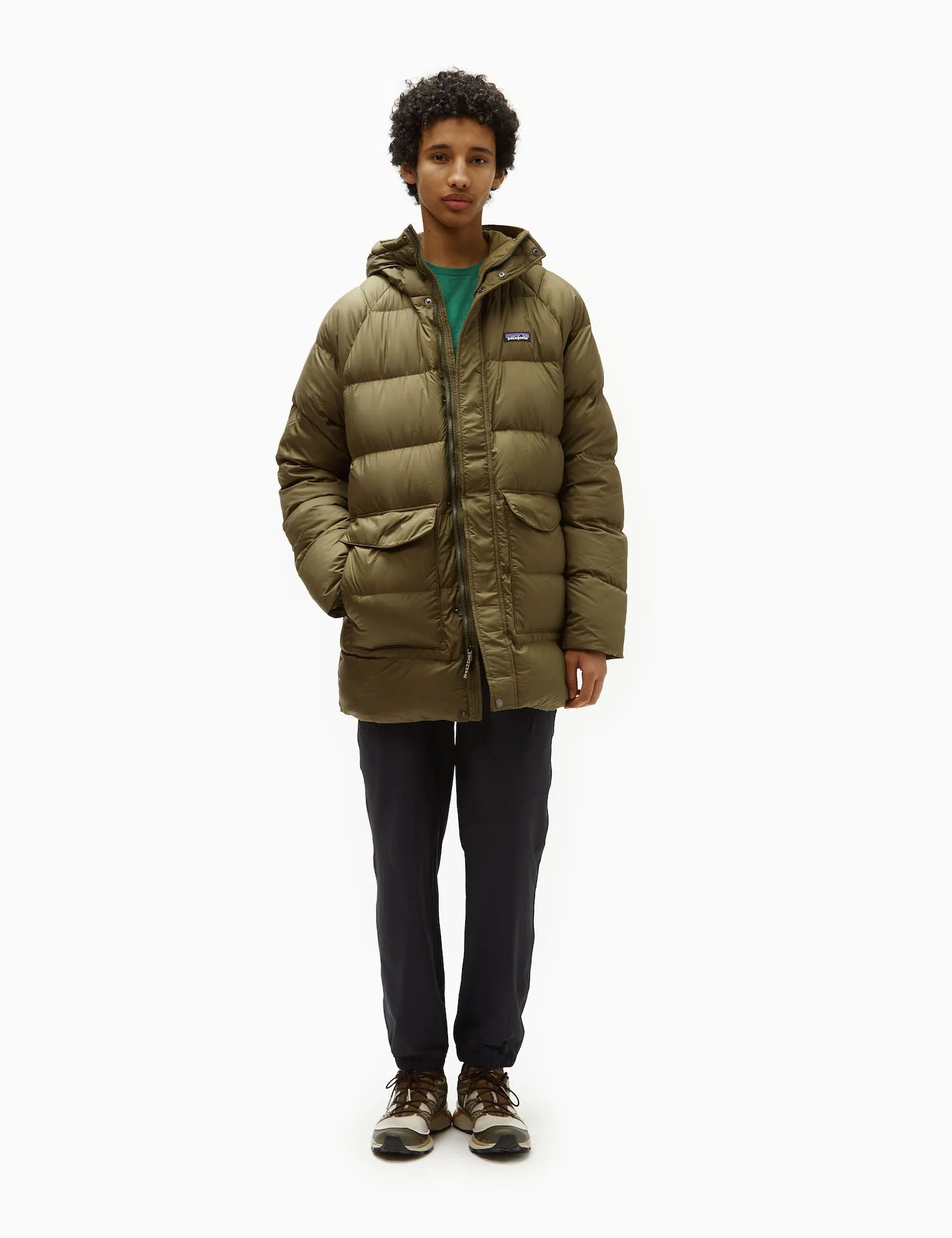 Patagonia Silent Down Parka - Basin Green