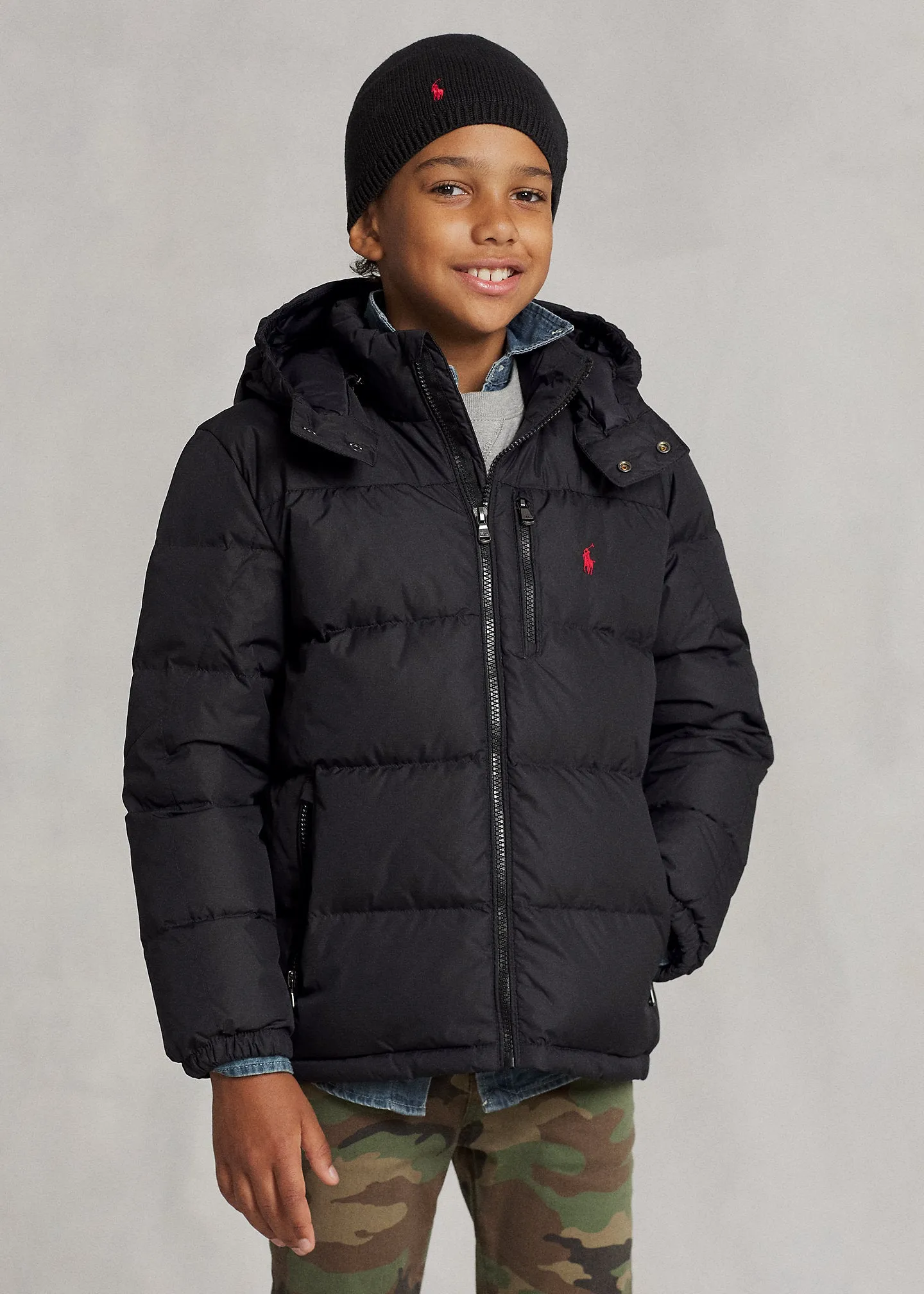 Ralph Lauren - Black, Down coat, 8yrs - 16yrs