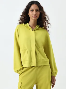 Studiofit Lime Hooded Jacket