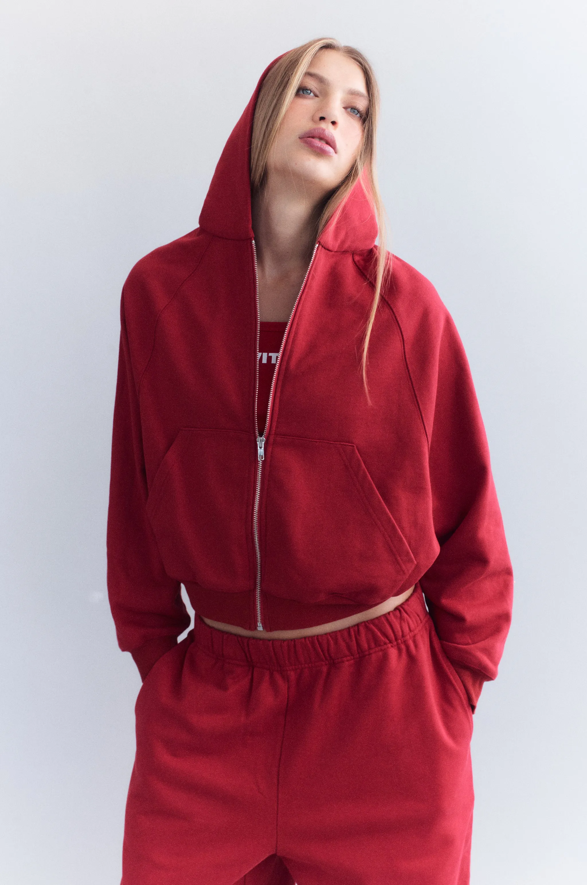 The Classic Zip Through | Red