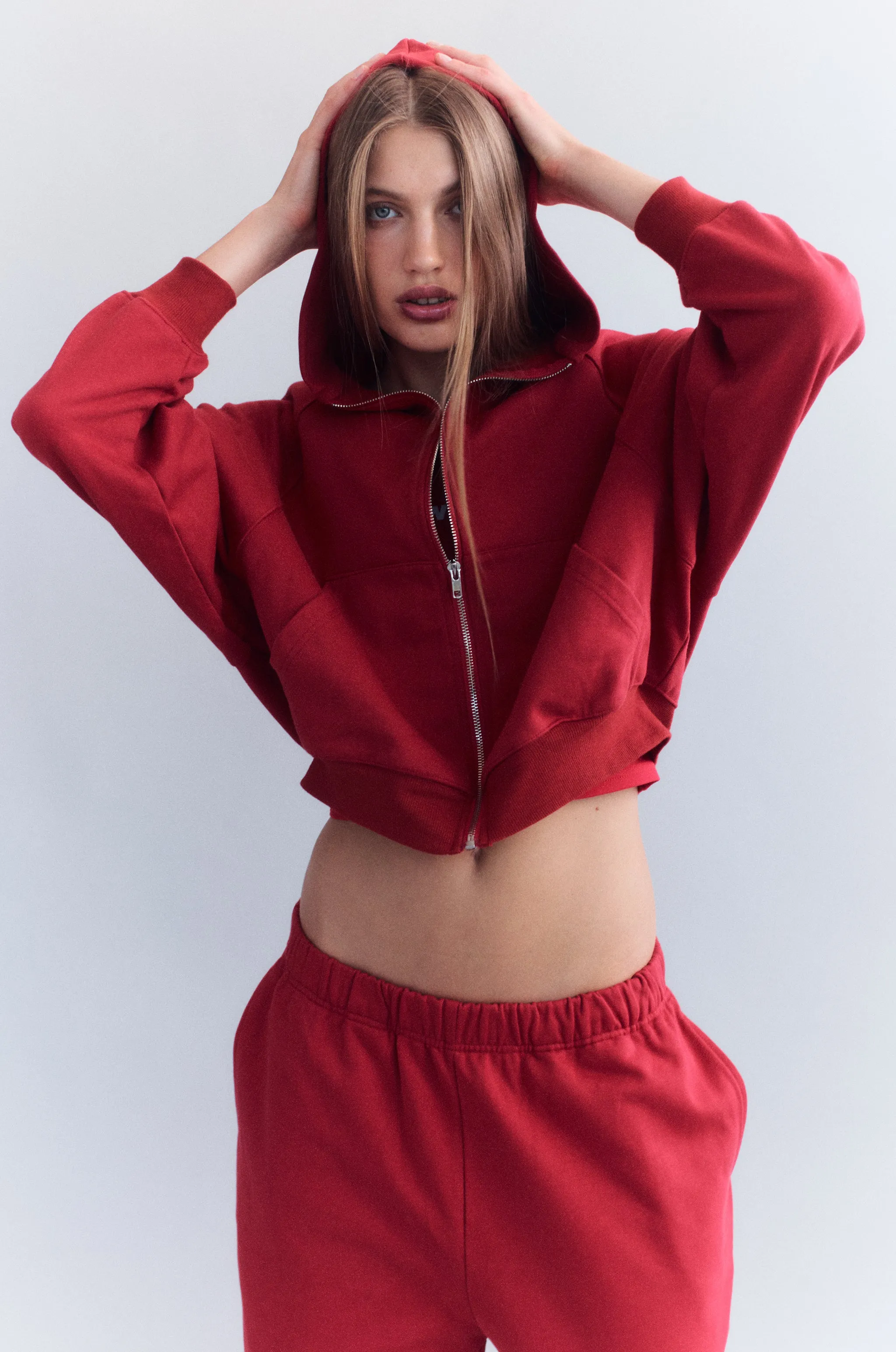 The Classic Zip Through | Red