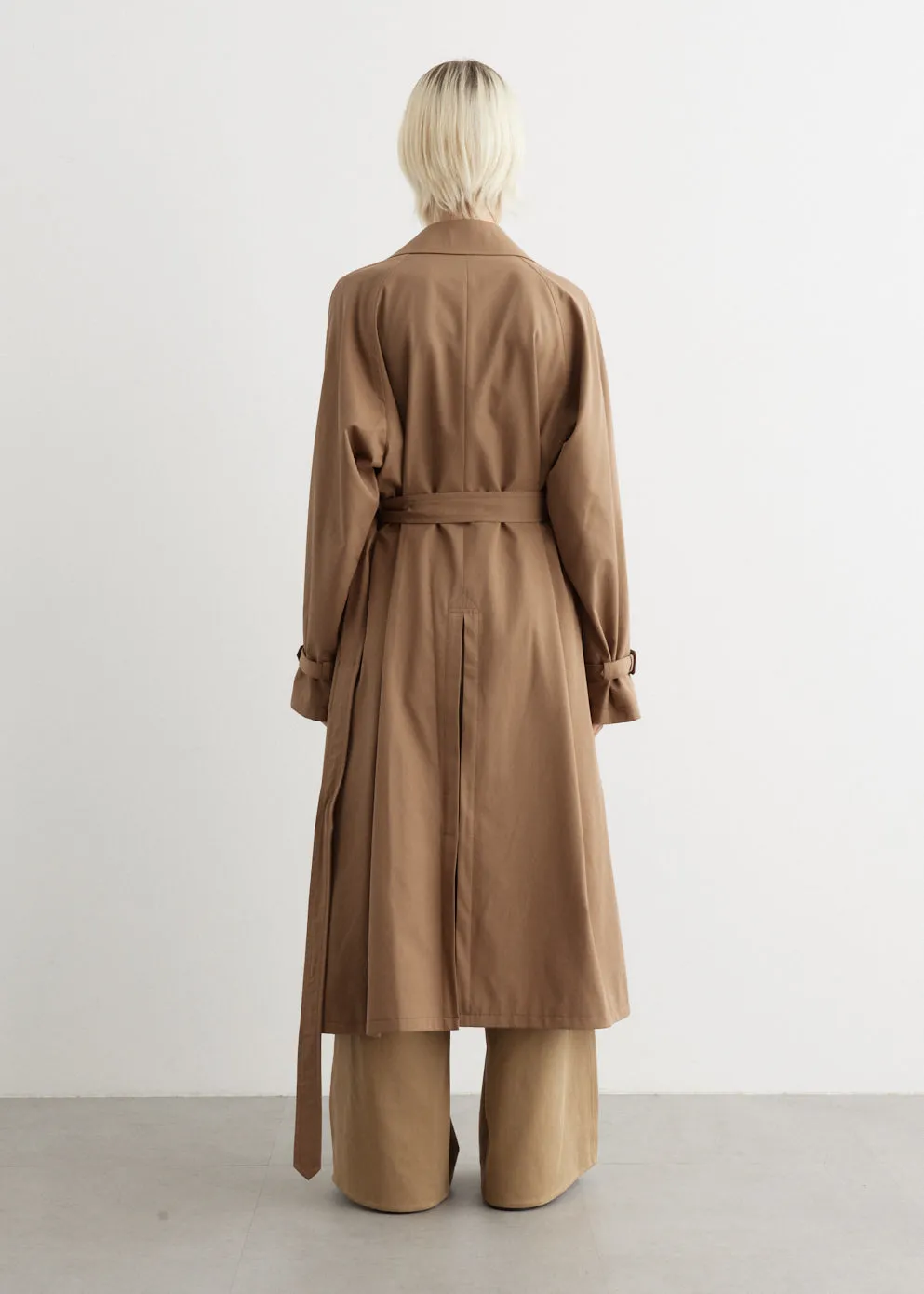 Washed Finx Cambray Trench Coat