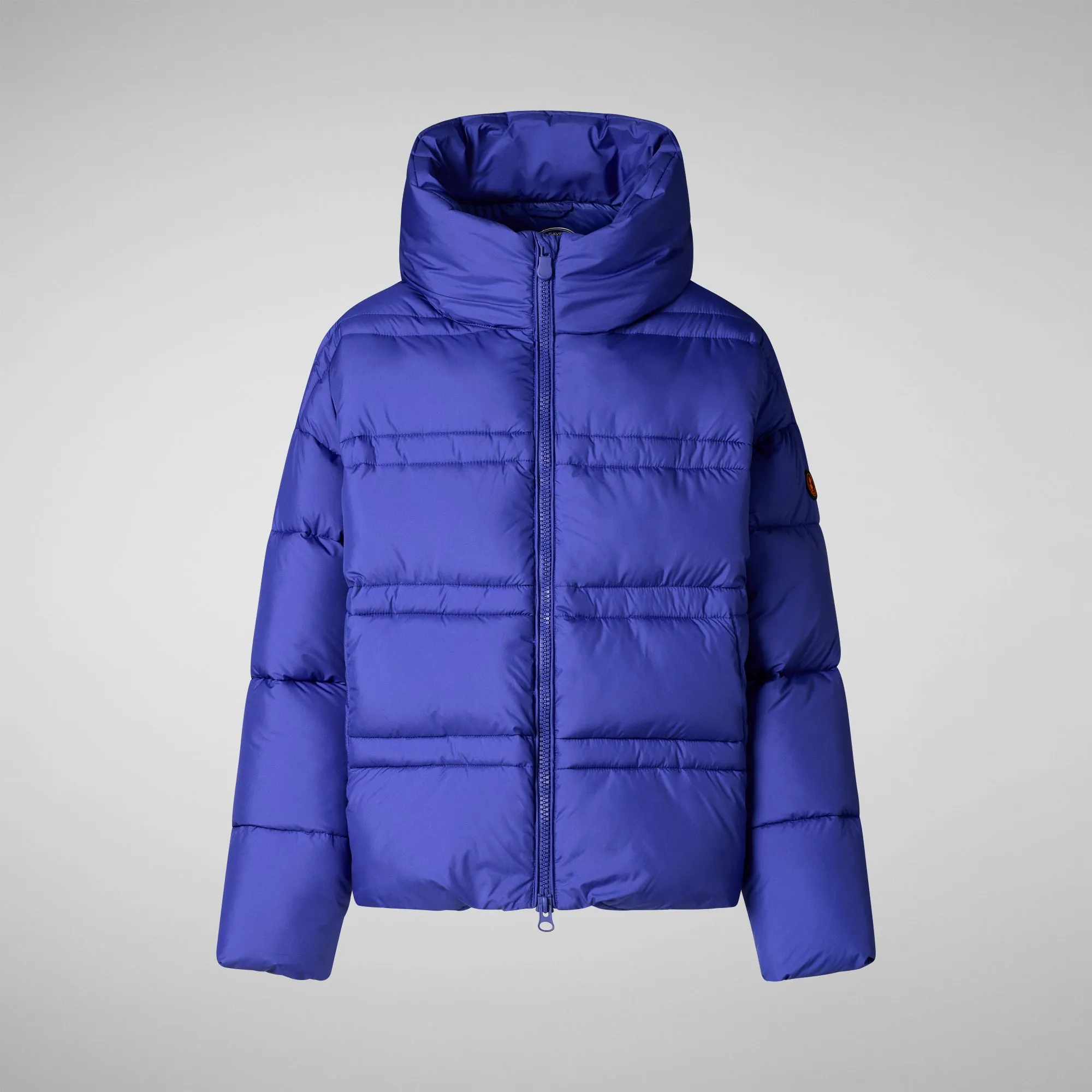 Women's animal free puffer jacket keri in gentian blue