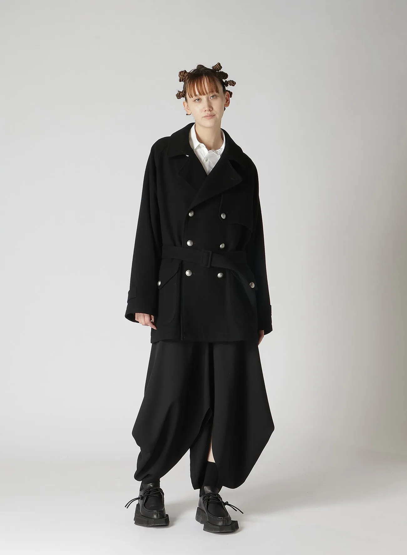 WOOL MOSSER TRENCH JACKET